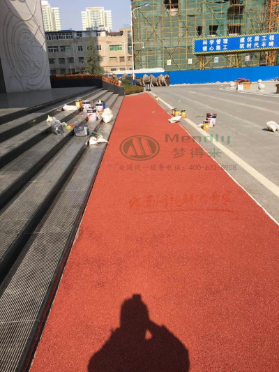 航天五一〇所 靖远彩色路面